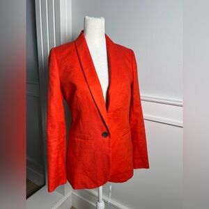 J. Crew Bold Red Blazer